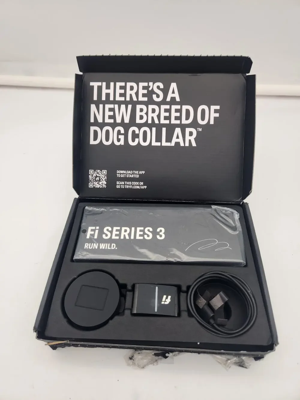 FI Series 3 Dog Collar Kit Size Large Gray F3-C-GY-L NIB
